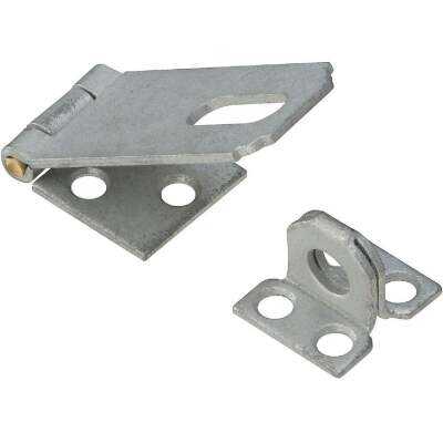 National 2-1/2 In. Galvanized Non-Swivel Safety Hasp