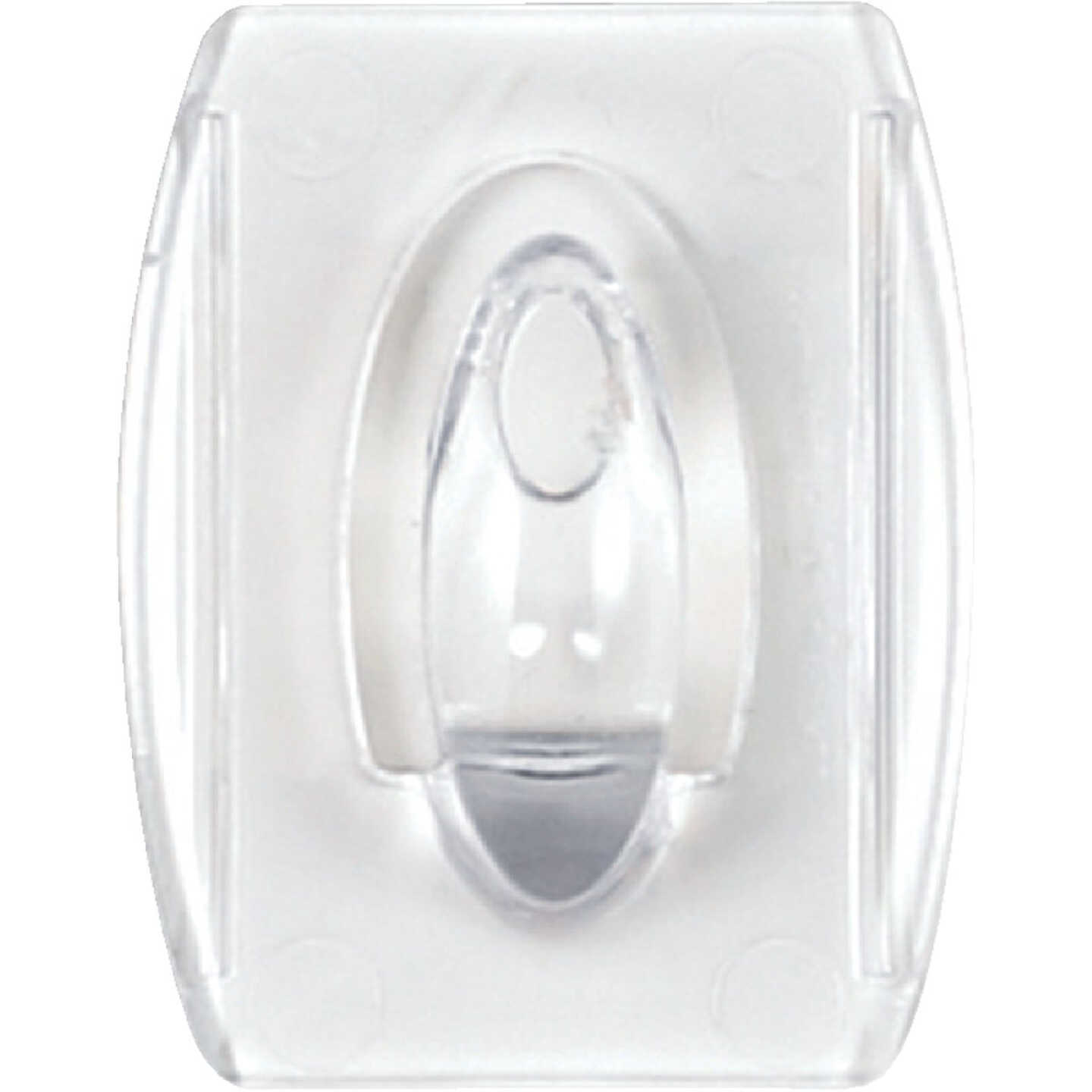 Command? Outdoor Large Clear Window Hook, 1 Hook, 2 Strips/Pack