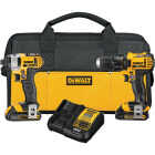 DEWALT ATOMIC 20V MAX 2-Tool Brushless Cordless Compact Drill/Driver & Impact Driver Combo Kit with (2) 2.0 Ah Batteries & Charger Image 1