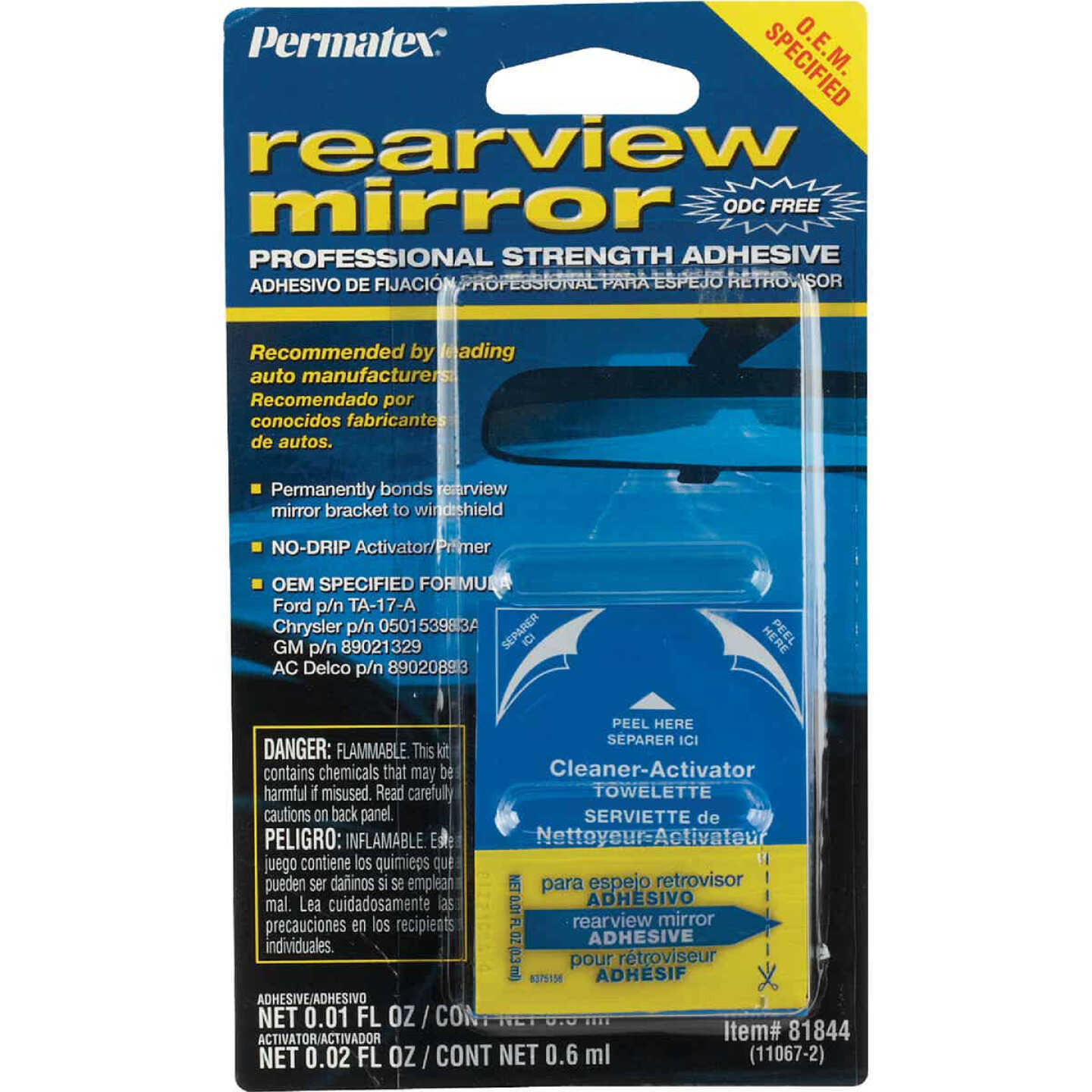 Permatex Rearview Mirror Adhesive - Baller Hardware