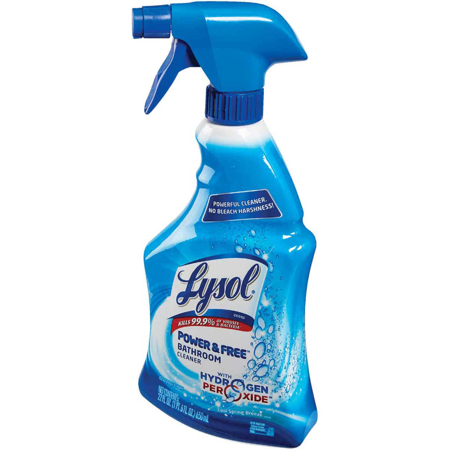 Lysol Power Foaming Cleaning Spray for Bathrooms, Foam Cleaner for  Bathrooms, Showers, Tubs, 32oz
