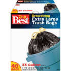 Do it Best 33 Gal. Extra Large Black Trash Bag (40-Count) Image 1