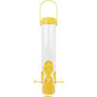 Perky-Pet Classic  14-1/2 In. 1.5 Lb. Capacity Yellow Nyjer Seed Finch Thistle Feeder Image 1