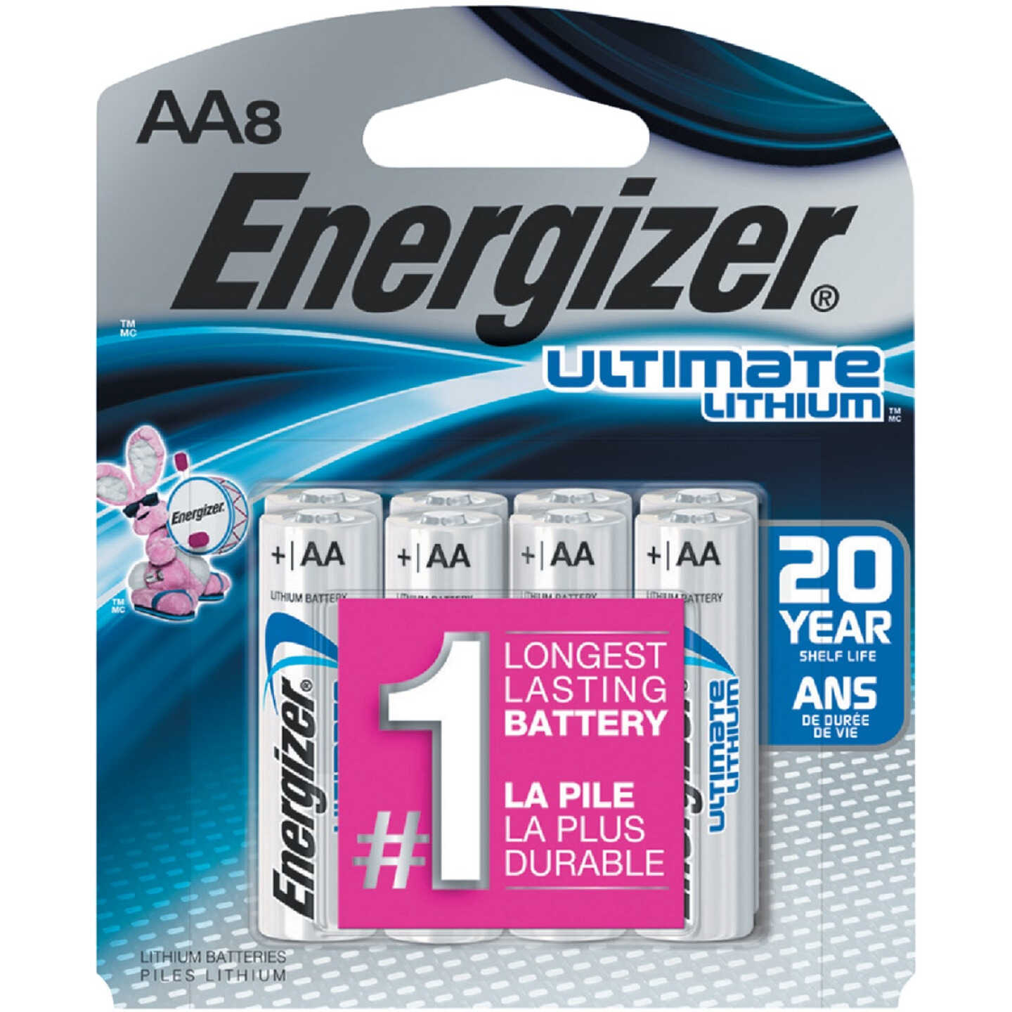 Energizer Ultimate Lithium AA L91 battery Retail Packaging – JCB Products