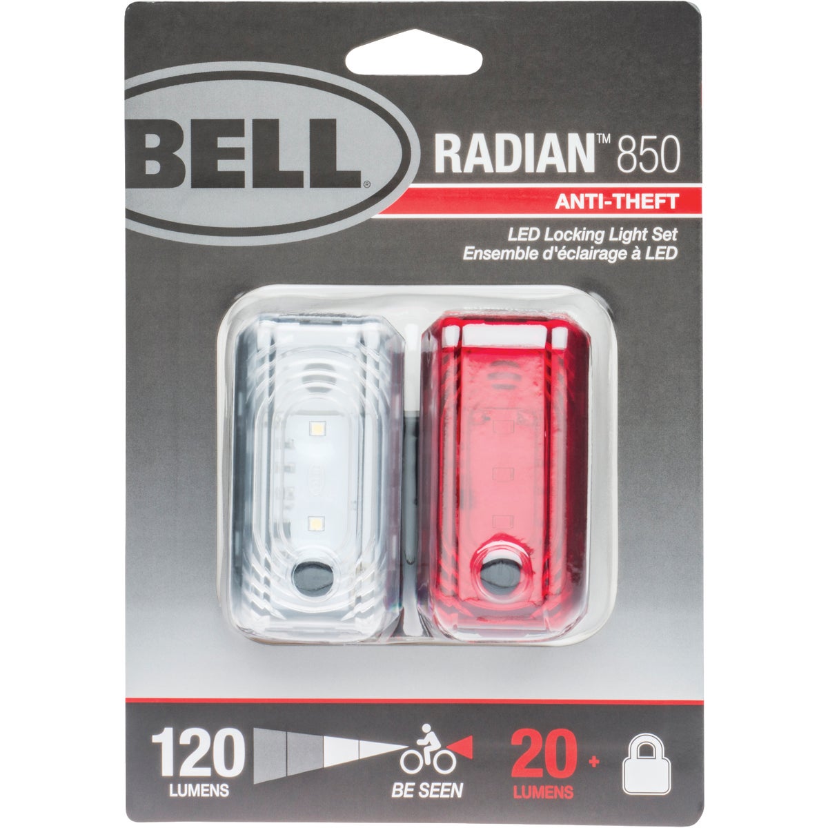 Bell Lumina 525 LED Bicycle Light Set Baller Hardware